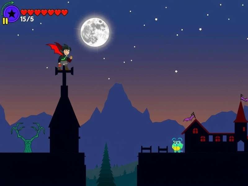 Shadowy Night Quest Gameplay Screenshot